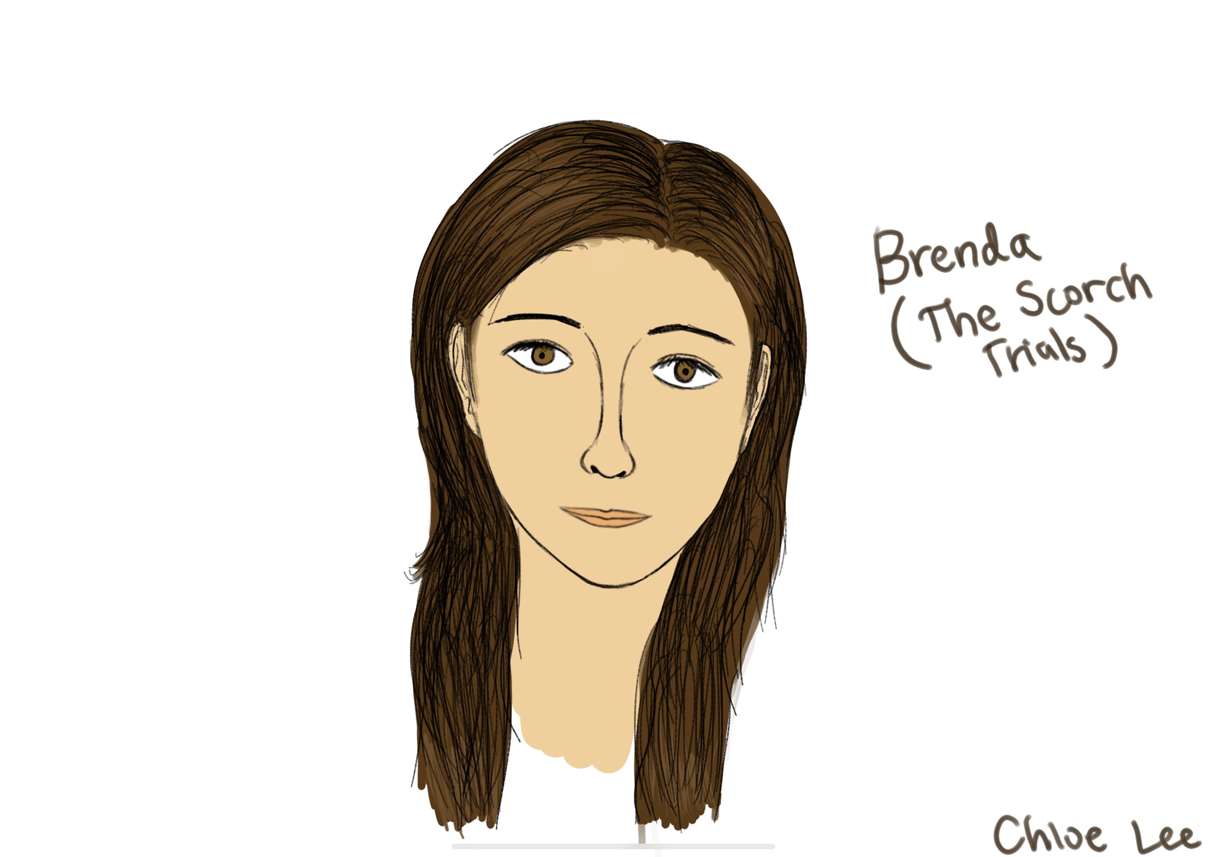 Brenda (The Scorch Trials) Art