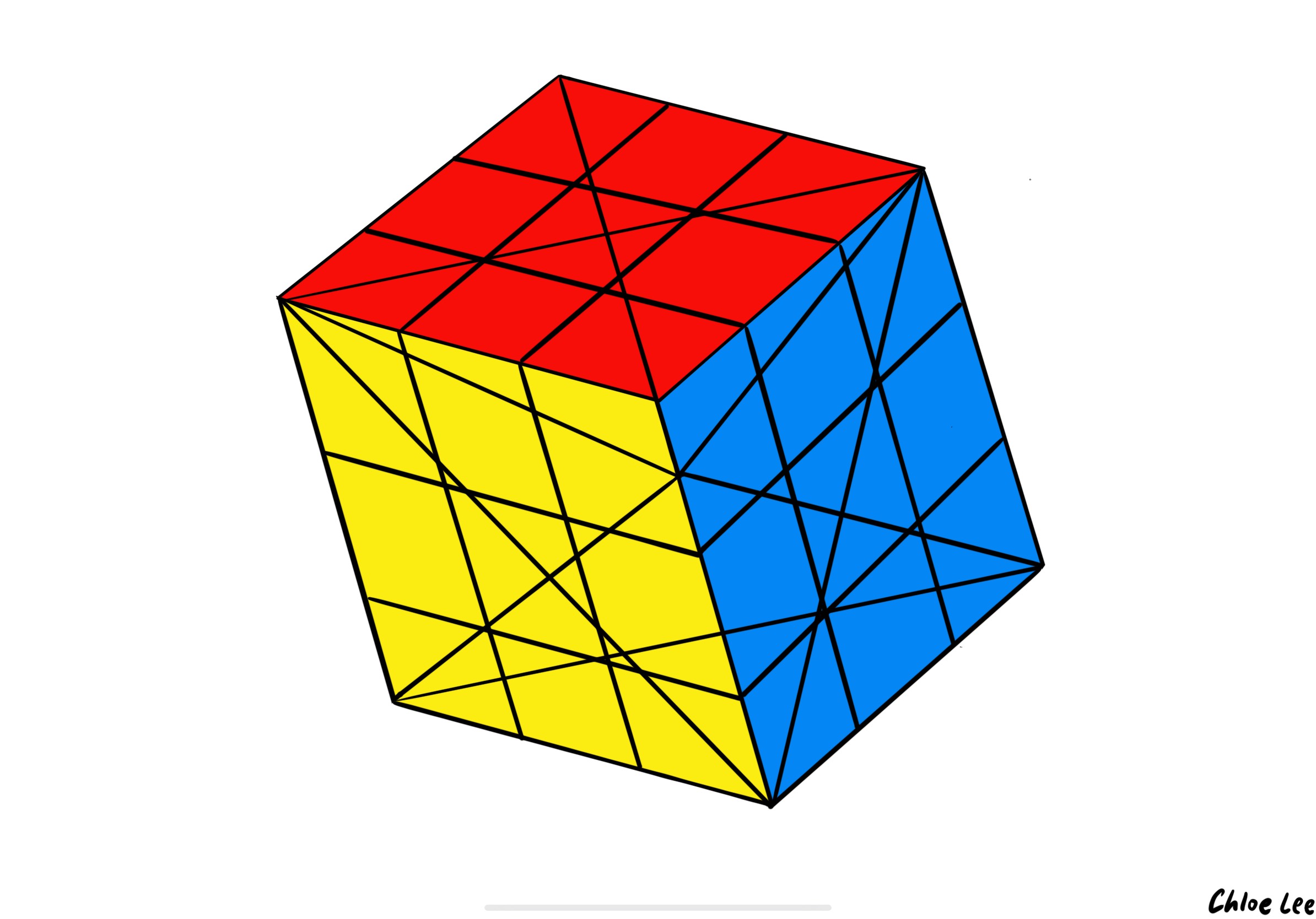 Rubik's Cube Art